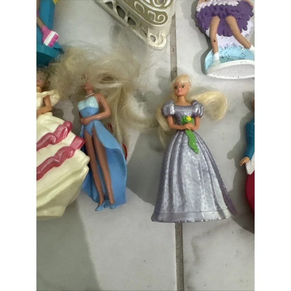 Vintage McDonalds Happy Meal Barbie Toy Lot 90s Mattel Figures Pieces 43 Pieces